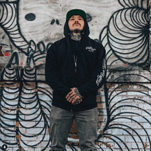 Load image into Gallery viewer, Script Mid-Weight Fleece Hoodie