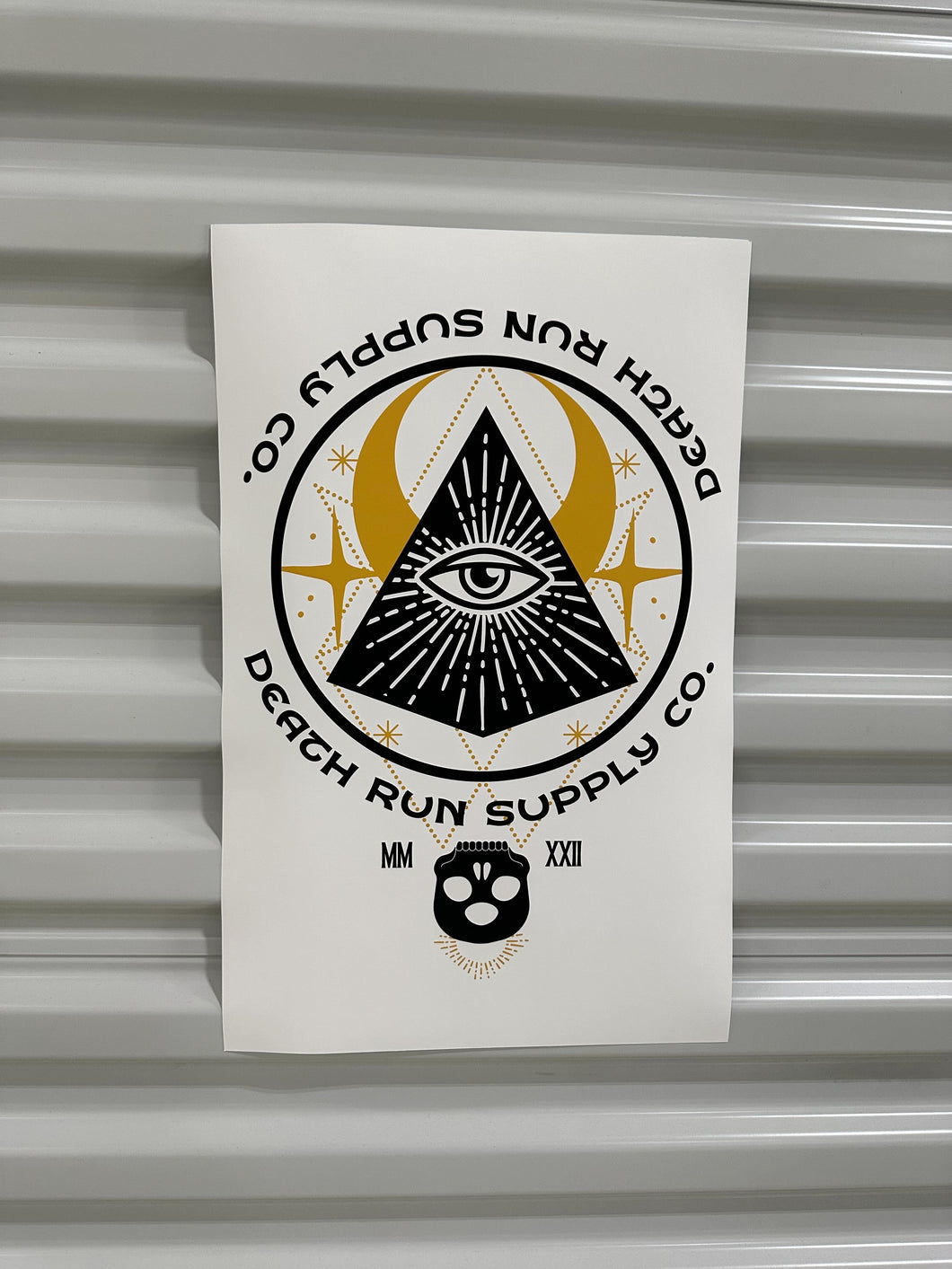 Satan's Pyramid Art Print