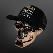 Load image into Gallery viewer, Stacked Chains Snapback Curved Brim Hat
